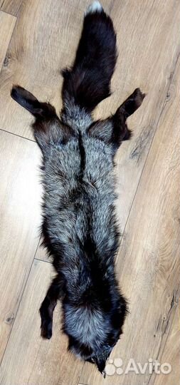 Фабричная шкурка чернобурки СССР