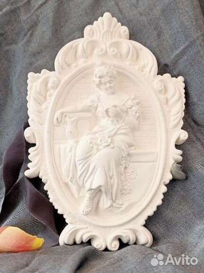 Рельеф, настенный декор, скульптура, гипс