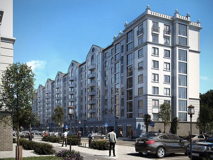 1-к. квартира, 38,3 м², 4/9 эт.