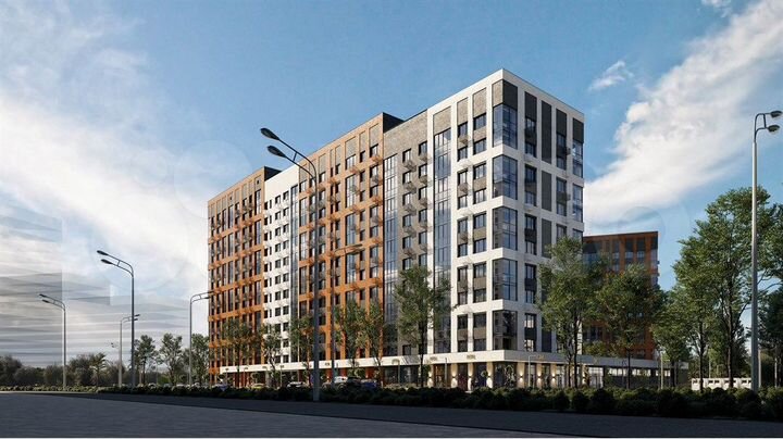 Квартира-студия, 28,8 м², 9/13 эт.