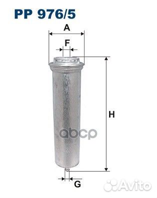 Фильтр топл. корпусной pp976/5 Filtron