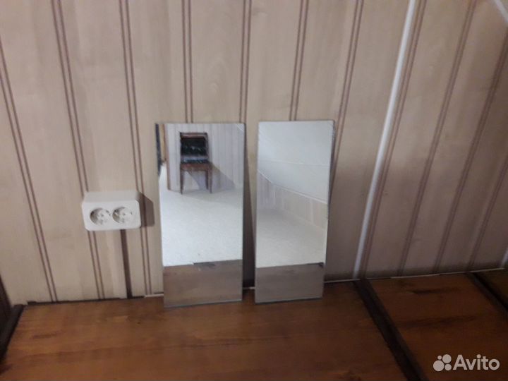 Полотно зеркальное шлифованный край