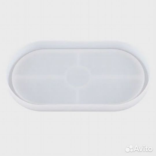 Силиконовая форма для гипса поднос /подставка