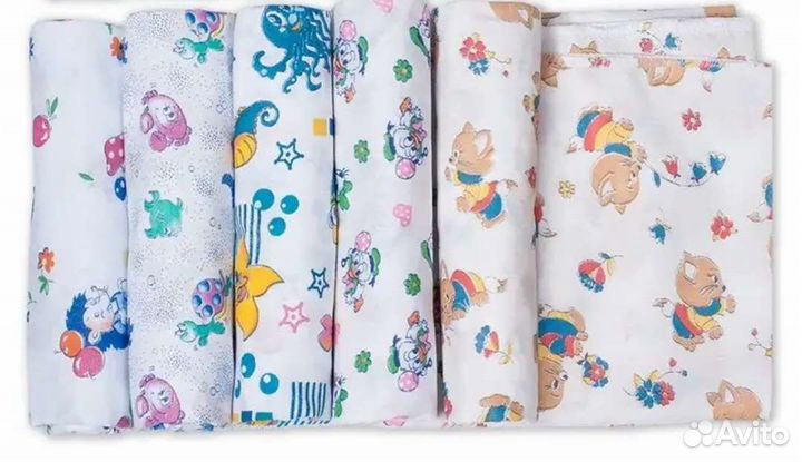 Новые пеленки для новорожденных