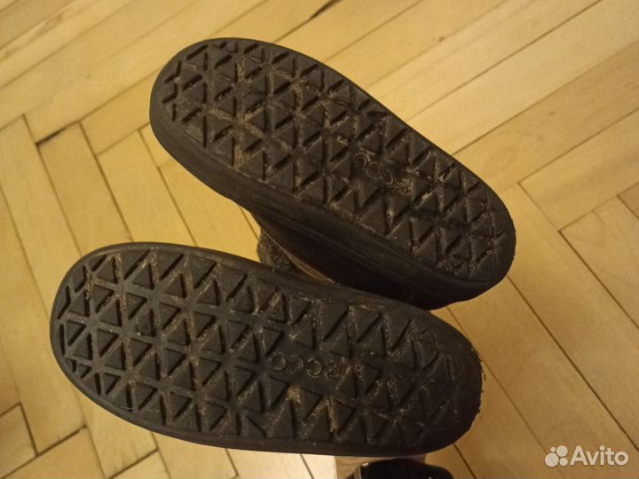 Ботинки демисезонные детские ecco