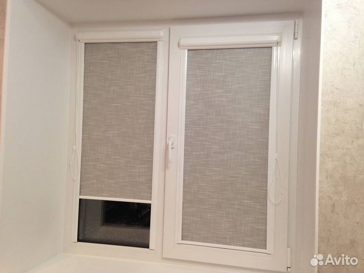 Рулонные шторы жалюзи в кассете