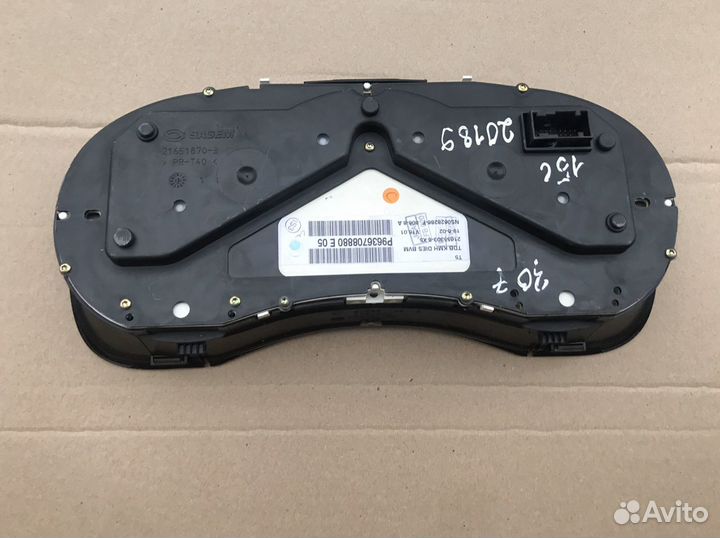 Панель приборов Peugeot 307 дизель