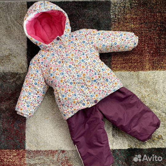 Детский зимний костюм на девочку