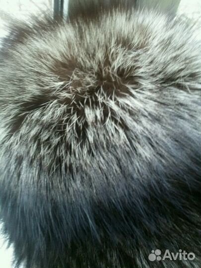 Шапка из чернобурки