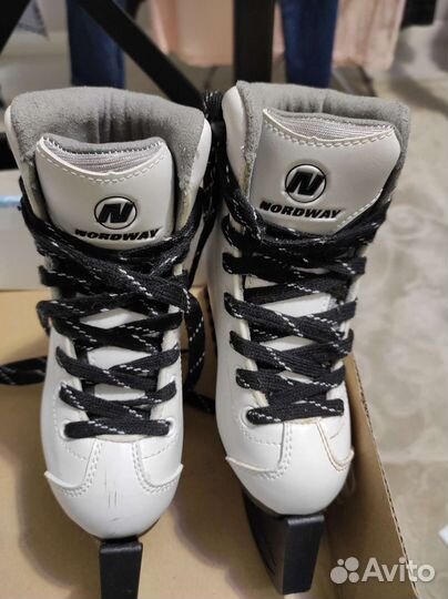 Коньки фигурные нордвей детские