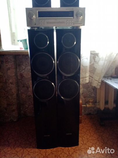 Акустические колонки 5.1 напольные