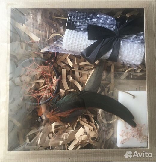 Подарочный бокс (ловец снов,свечи и саше) подарок