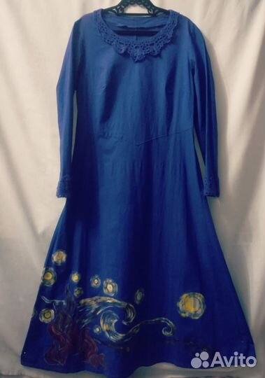 Платье ручной работы 
