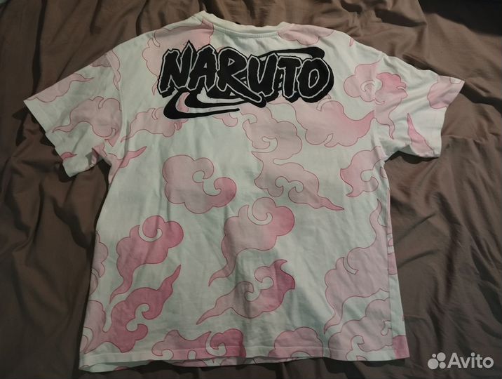 Футболка оверсайз, аниме, наруто, Bershka