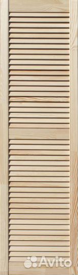Дверка жалюзийная 1 шт. 1805x594мм из сосны Экстра