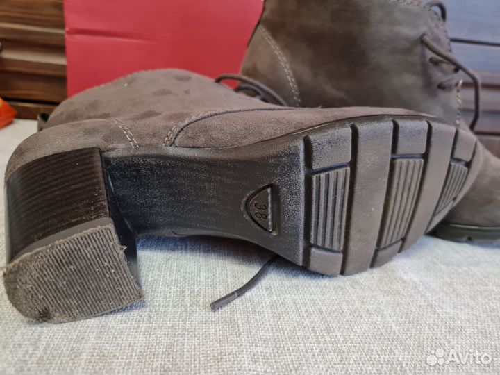 Ботильоны демисезонные женские 38 текстиль