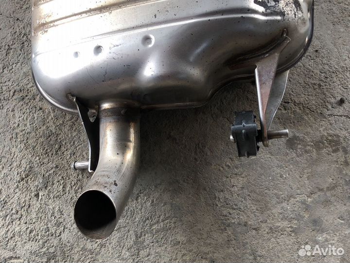 Глушитель задняя часть Mercedes C Class W205