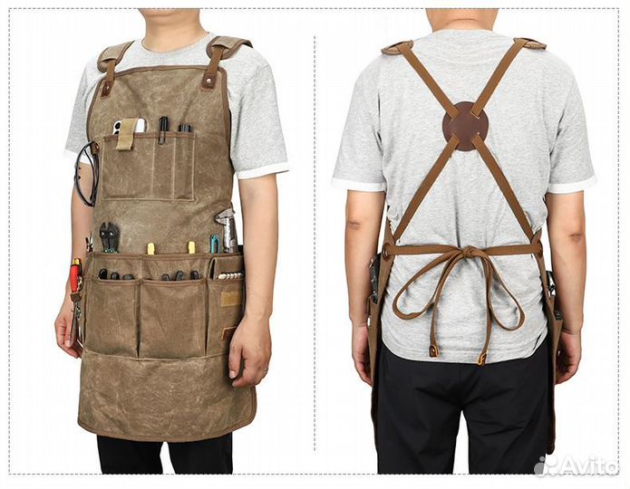 Многоцелевой ремесленный фартук Indiana Wooden