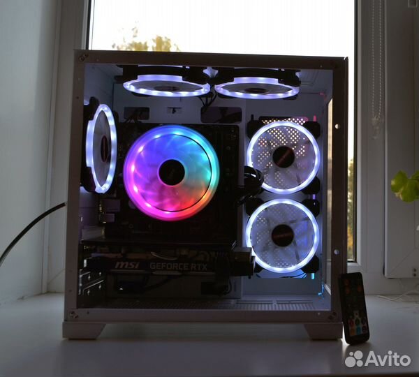 Игровой пк Ryzen 5 rtx 2060 super 16 gb ssd m2 512