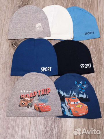 Шапки, кепки, панамки от 1 -5 лет