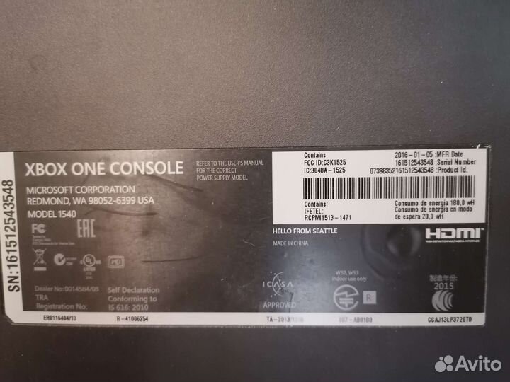 Xbox One 500gb+GTA5,Ufc3,Fifa