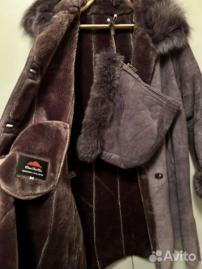 Дубленка натуральная женская 50 52