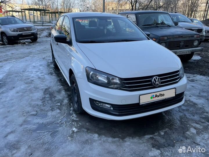 Volkswagen Polo 1.6 МТ, 2017, 127 000 км