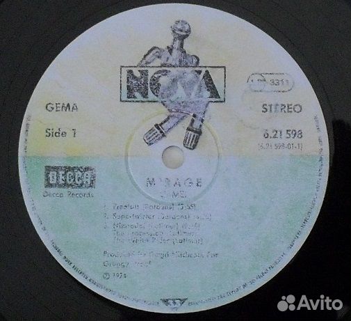 Виниловая LP Camel – Mirage 1974