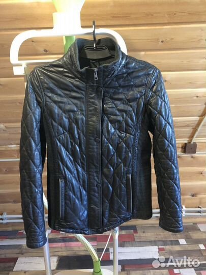 Куртка кожаная