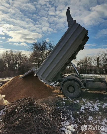 Песок мытый доставка