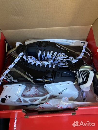 Коньки CCM Tacks AS-590 AS-580 AS-570 JR INT SR