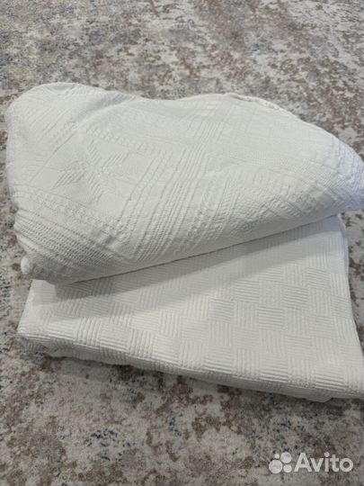 Турецкое покрывало белое