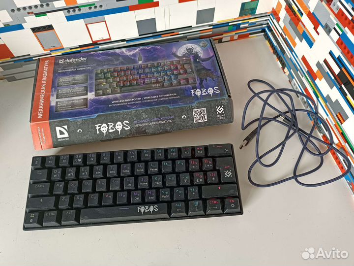 Механическая беспроводная клавиатура Bluetooth