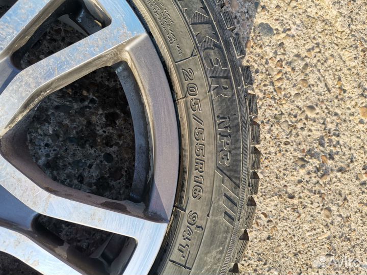 Шины 205 55 16 зимние с дисками