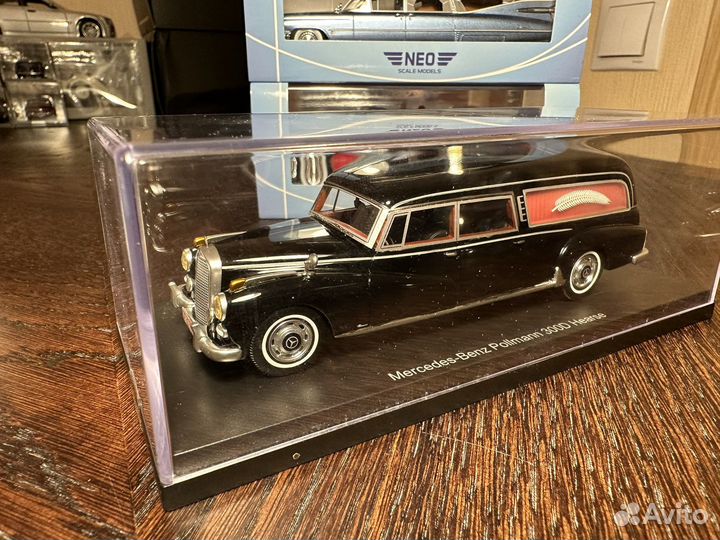 1:43 NEO/BOS: Cadillac Superrior, Mercedes 300D