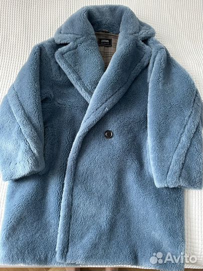 Шуба тедди натуральная шерсть 46