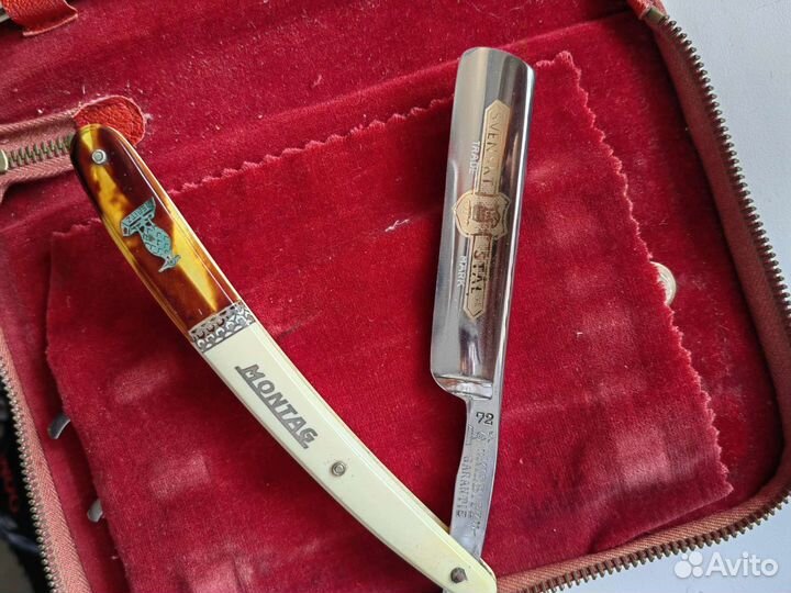 Недельный набор из 7 опасных бритв «Kiebitz»