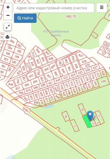 Участок 15 сот. (СНТ, ДНП)