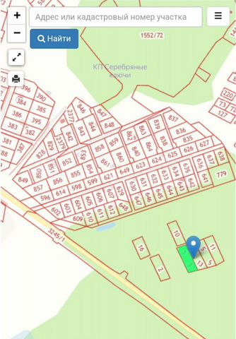 Участок 15 сот. (СНТ, ДНП)