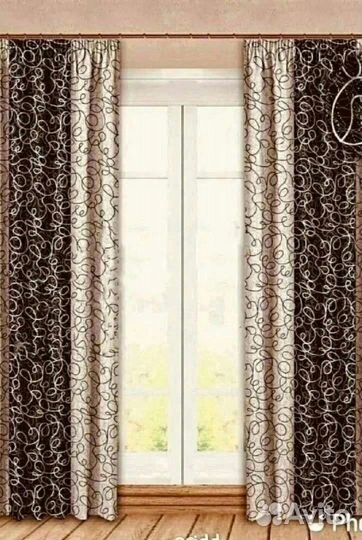 Шторы Новые. Разные цвета и размеры