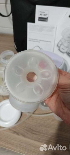 Двойной молокоотсос Philips avent электрический