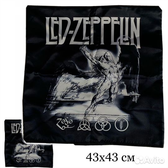 Чехол для подушки led-zeppelin