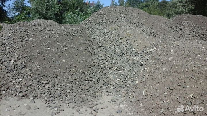 Щебень бу