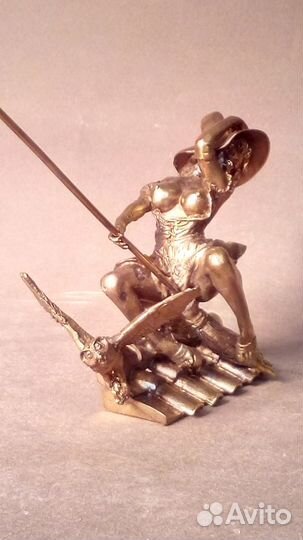 Оловянная миниатюра. 80мм. Муна