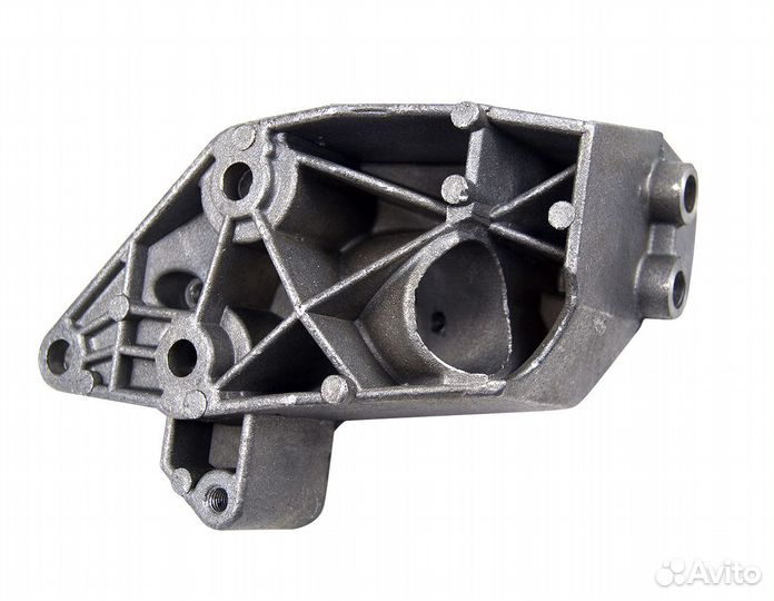 Кронштейн опоры двигателя левый ваз 2190 трос. кпп