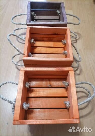 Продам деревянные подарочные ящики