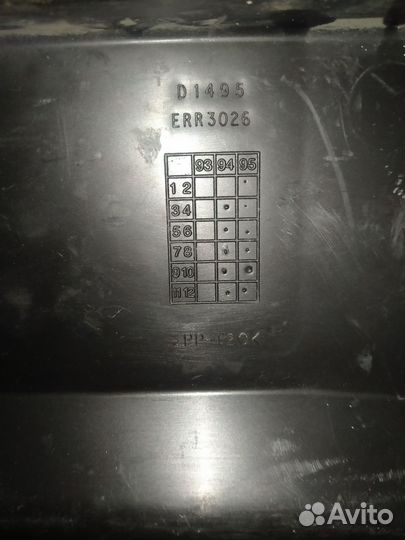 Крышка аккумулятора Land rover