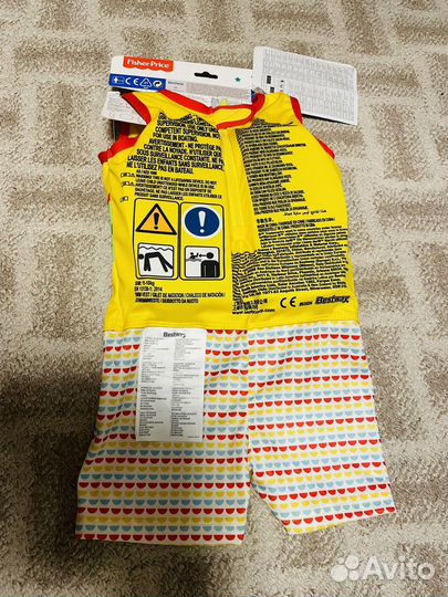 Костюм жилет для плавания и обучения плаванию