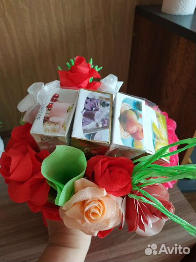 Букеты и подарки из чая и кофе