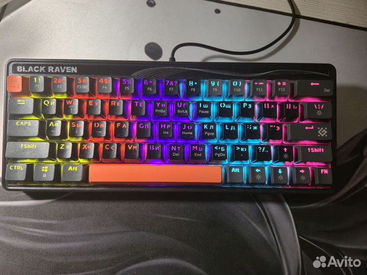 Клавиатура Defender Black Raven